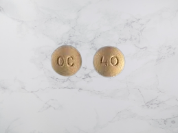 Close up of Oxycontin OC 40 mg tablet